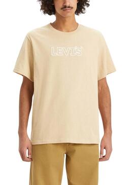 Maglietta Levis Corded beige per uomo