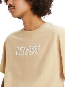 Maglietta Levis Corded beige per uomo