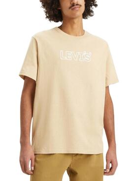 Maglietta Levis Corded beige per uomo