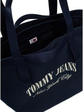 Borsa Tommy Jeans Hot Summer Tote Marina Per Donna