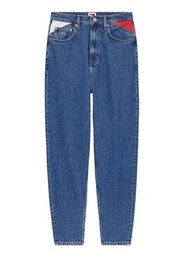 Jeans Tommy Jeans Mom in denim per donna