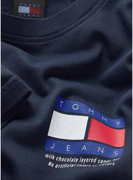 Maglietta Tommy Jeans blu