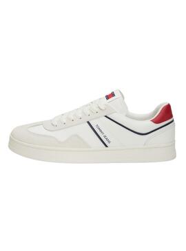 Scarpe Tommy Jeans Cupsole bianche per uomo