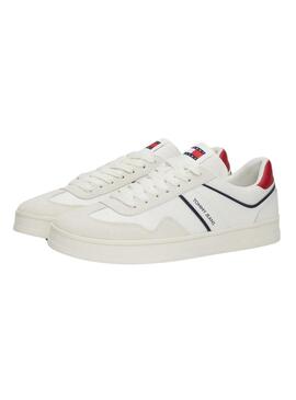 Scarpe Tommy Jeans Cupsole bianche per uomo