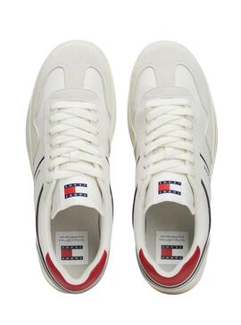 Scarpe Tommy Jeans Cupsole bianche per uomo