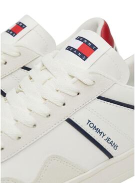 Scarpe Tommy Jeans Cupsole bianche per uomo