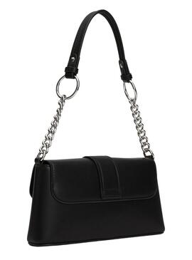 Borsa Tommy Jeans Idol Shoulder nera per donna