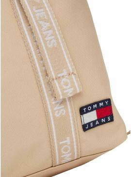 Borsa Tommy Jeans Essential Daily Mini Tote beige per donna