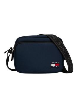 Borsa Tommy Jeans Essential Daily Crossover blu marino per donna