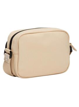 Borsa Tommy Jeans Essential Daily Crossover beige per donna