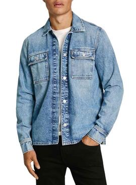 Camicia Pepe Jeans in denim per uomo