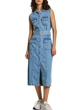 Abito Pepe Jeans Liz denim per donna