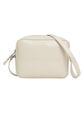 Borsa a tracolla Tommy Hilfiger Essential Must Camera beige per donna.