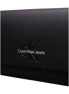 Borsa a tracolla di Calvin Klein Jeans Sculpted Phone nera