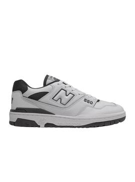 Sneakers  New Balance 550 bianche e nere per uomo.