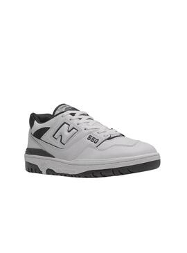 Sneakers  New Balance 550 bianche e nere per uomo.