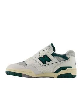 Scarpe sportive New Balance 550 verdi per donna e uomo