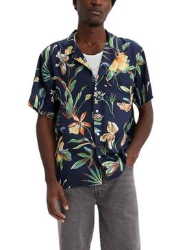 Camicia Levis The Sunset Camp tropicale per uomo