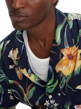 Camicia Levis The Sunset Camp tropicale per uomo