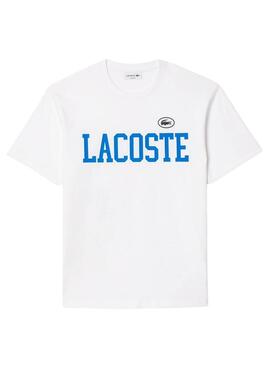 Maglietta Lacoste TH7411 Bianca per Uomo