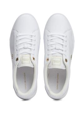 Scarpe Tommy Hilfiger Elvated Essent bianche da donna.