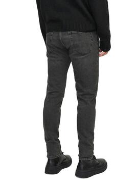 Pantaloni denim Jack and Jones Erik Cooper neri per uomo.