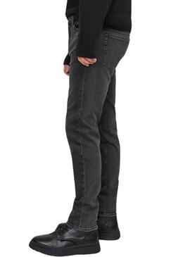 Pantaloni denim Jack and Jones Erik Cooper neri per uomo.