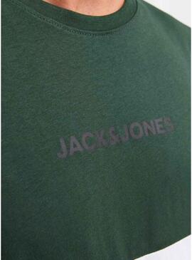 Maglietta Jack and Jones Jereid verde per uomo