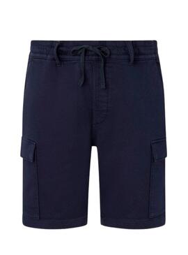 Shorts Pepe Jeans Cargo Marino Per Uomo