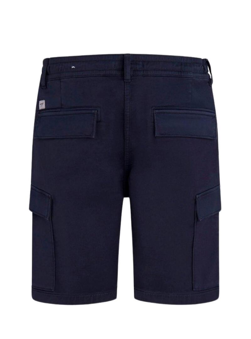 Shorts Pepe Jeans Cargo Marino Per Uomo