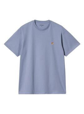 Maglietta Carhartt Chase blu per uomo