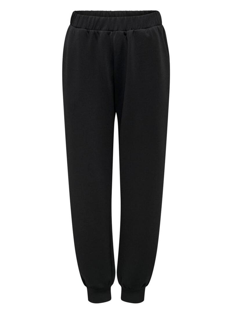 Pantaloni jogger Only Lalina neri per donna