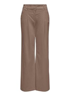 Pantaloni Only Stella color beige per donna