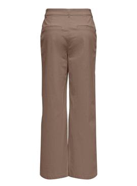 Pantaloni Only Stella color beige per donna