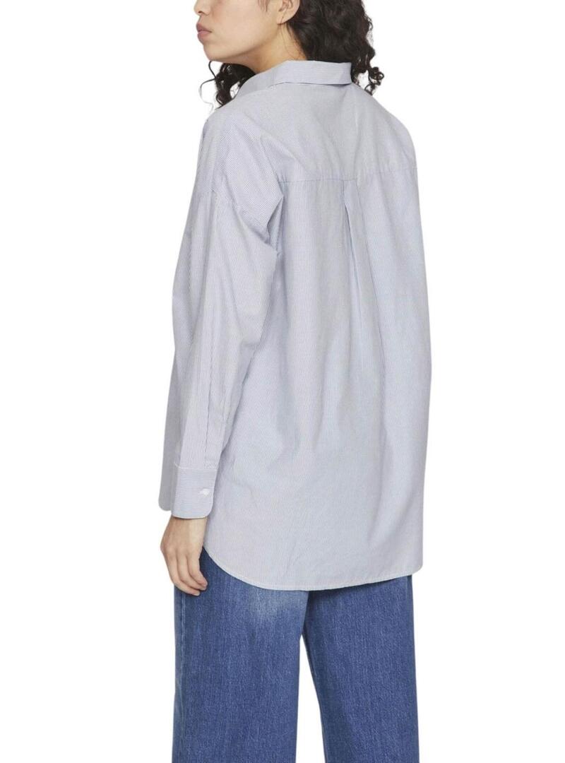 Camicia Vila Darma blu per donna