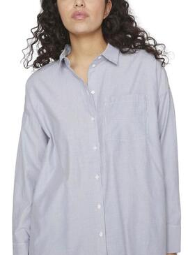 Camicia Vila Darma blu per donna