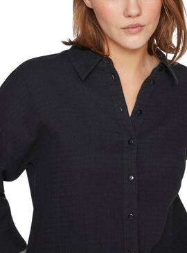 Camicia Vila Ania nera per donna