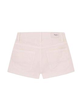 Short Pepe Jeans Ofra rosa per ragazze