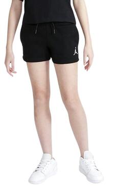 Short sportivo Jordan Essentials nero per bambina.