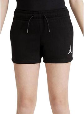 Short sportivo Jordan Essentials nero per bambina.