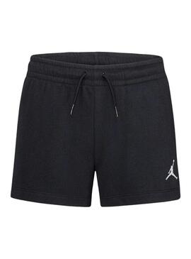 Short sportivo Jordan Essentials nero per bambina.