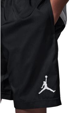 Shorts Jordan Jumpman intrecciato nero per bambino