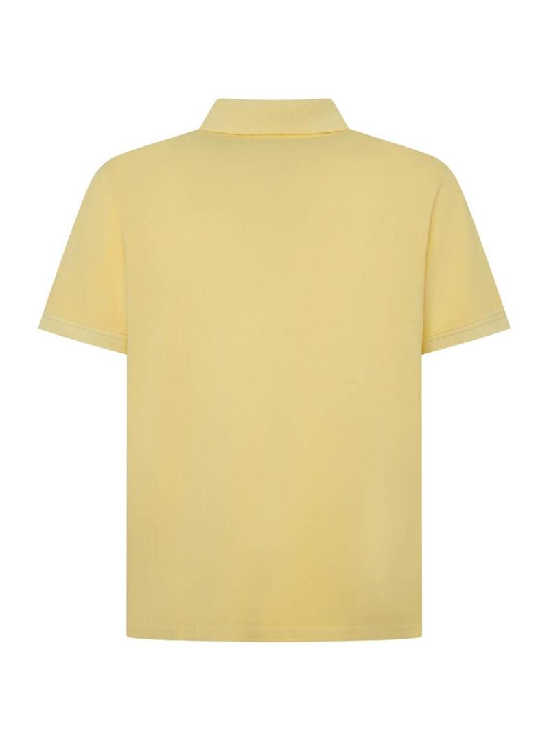 Polo Pepe Jeans New Oliver Giallo per Uomo