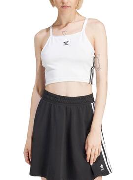 Top Adidas Adicolor Bianco per Donna