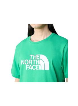 Maglietta The North Face Easy Verde Per Uomo