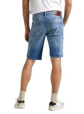 Shorts Pepe Jeans Slim Blu per Uomo