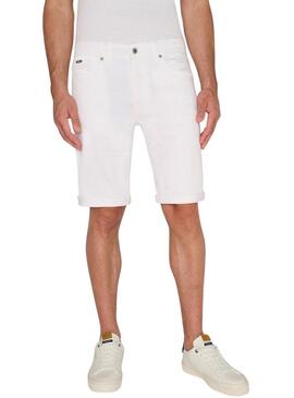 Shorts Pepe Jeans Slim Bianco per Uomo