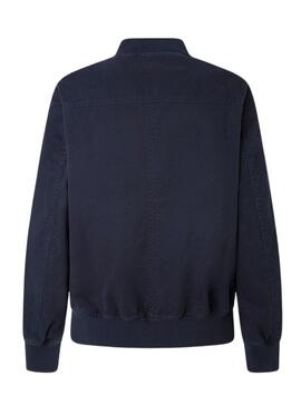 Giacca Pepe Jeans Ving Blu Marino per Uomo