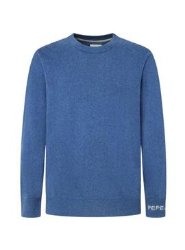 Maglia Pepe Jeans New Andre blu per uomo