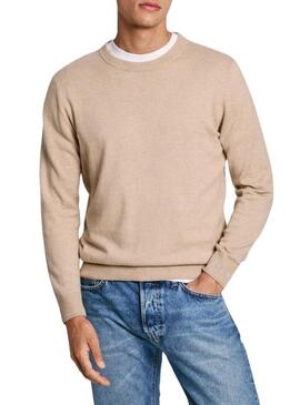 Maglione Pepe Jeans New Andre beige per uomo